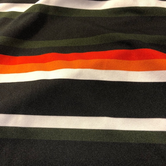 Nike Golf Tour Performance Dri-fit polo shirt Men’s M Orange & Black Halloween - Picture 5 of 10